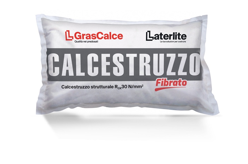 CALCESTRUZZO RCK30 FIBRATO KG.25 GRAS CALCE