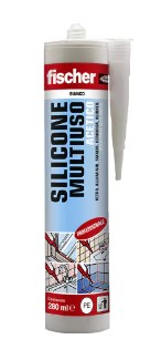 SILICONE ACETICO NERO FISCHER 280ML 009352