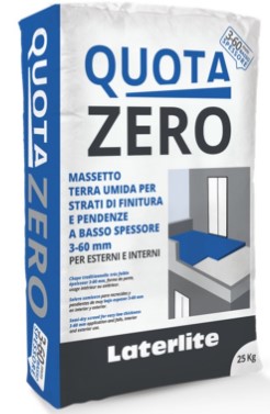 LECA MASSETTO QUOTA ZERO KG.25 (BC60)        BASSO SPESSORE PER INTERNI ED ESTERNI