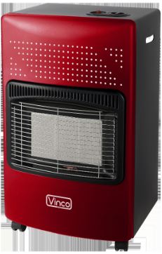 STUFA  GAS GPL VINCO ROSSA/NERA 42,KW 71436  REGOLATORE NON INCLUSO