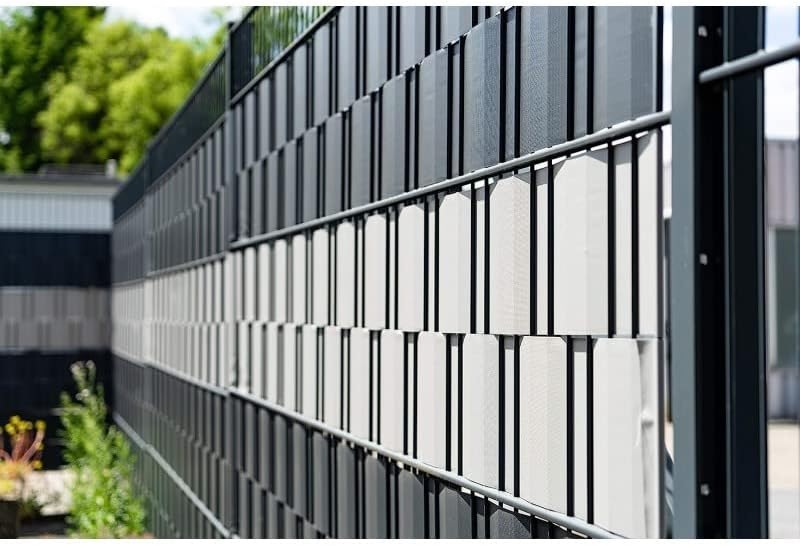 FASCE OSCURANTI PVC H19X35MT ANTRACITE LISCIA