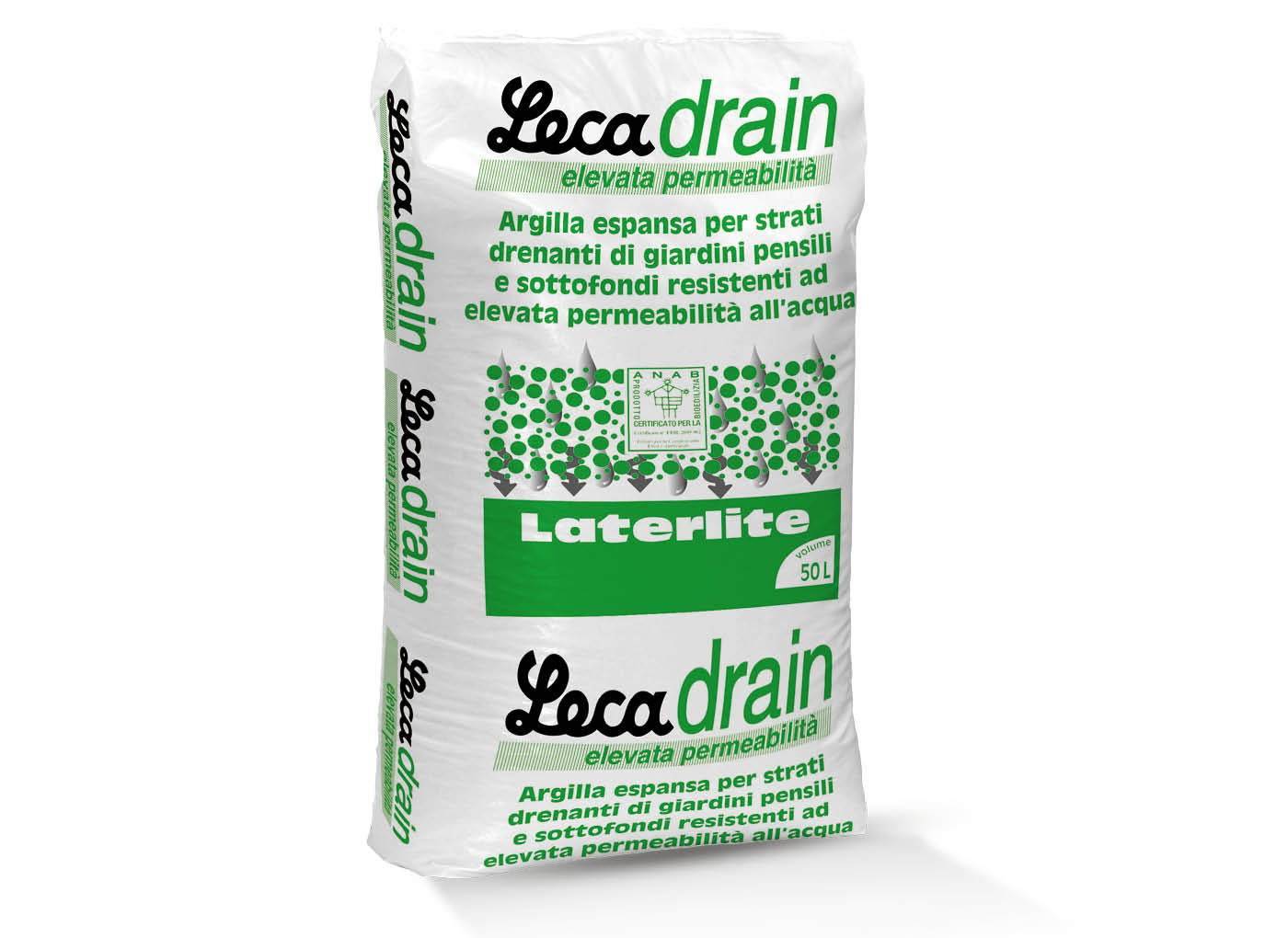 LECA DRAIN KG.25 (BC60)                      STRATO DRENANTE LEGGERO