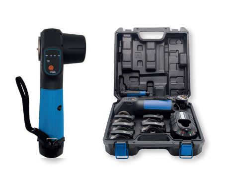FLANGIATUBO ELETTRICA A BATTERIA A FRIZIONE  STACCO AUTOMATICO DELLA SVASATURA PER TUBI