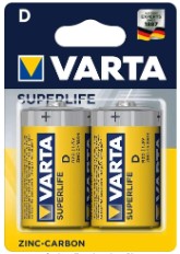 PILA VARTA TORCIA SUPERLIFE PZ.2