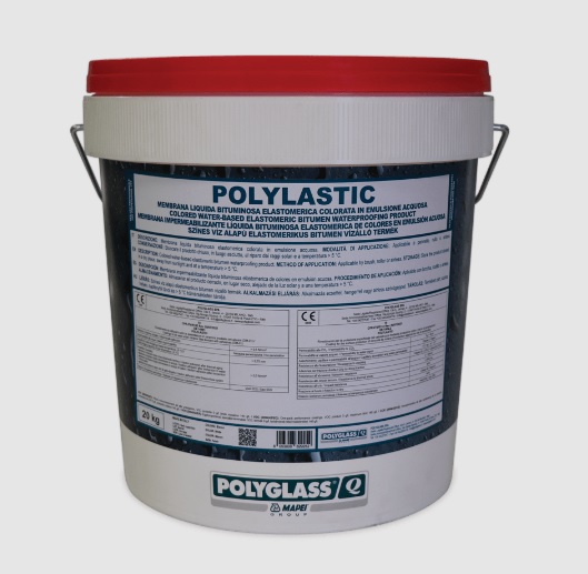 GUAINA LIQUIDA POLYLASTIC BLACK KG.20