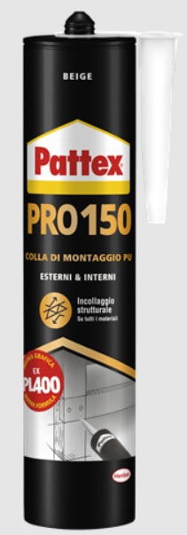 SILICONE PRO150 ADESIVO BEIGE STRUTTURALE    495 GR 2960318