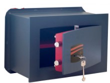 CASSAFORTE STARK A MURO 420X280X195 C/CHIAVE 1804