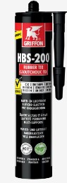 SILICONE HBS-200 IMPERMEABILE ED ERMETIC 310GPERMANENTEMENTE ELASTICO SU MOLTE SUPERFICI