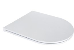 COPRIVASO UNIVERSALE *FILO MURO 44X36* KG2,4 RALLENTATO PIATTO TERMOINDURENTE BIANCO