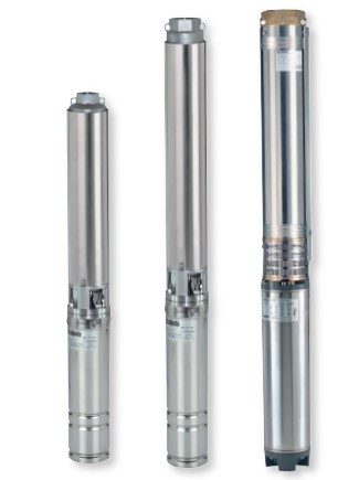 POMPA SOMMERSA CALPEDA *4SDPM 4/14C* HP 1,5  INOX. GIRANTE IN NORYL *PER POZZI PROFONDI DA