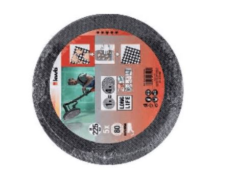 DISCO ABRASIVO 225 *CF.5PZ* GR220 EINHELL    49491522