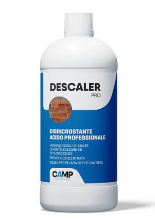 DESCALER PRO LT.1 ACIDO DISINCROSTANTE PER   PAVIMENTI E MACCHINE DA LAVORO