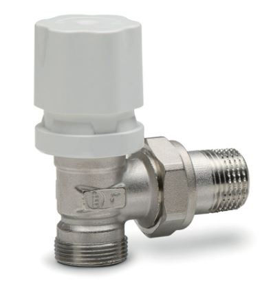 VALVOLA RADIATORE LUXOR TERMOS.1/2 SQUADRA   M24 COD.12722100
