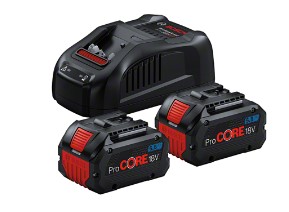 KIT BOSCH 2 BATTERIE 5,5AH +CARIC.GAL1880CV  1600A0214C