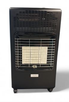 STUFA GPL *STOVY INFRA VENTILATA* CON RUOTE  POTENZA REGOLABILE 1600/2800/4200W VANO PORTA