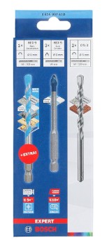 SET 3 PUNTE DA 6 HEX-9/HARDCER/CYL-3         061599761D