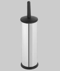 PORTASCOPINO ACCIAIO E ABS CROMO *SERIE SOLE*C/ASTA COD.01049