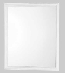 SPECCHIO C/CORNICE ABS BIANCA *CM.45,5X55,5* COD.0110301