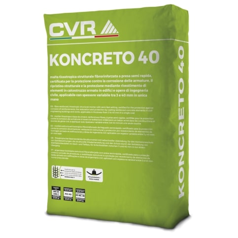 CVR KONCRETO 40 MALTA TIXOTROP. KG.25 (BC.28)