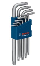 CHIAVE TORX IN SET 9 PZ.BOSCH 1600A01TH4