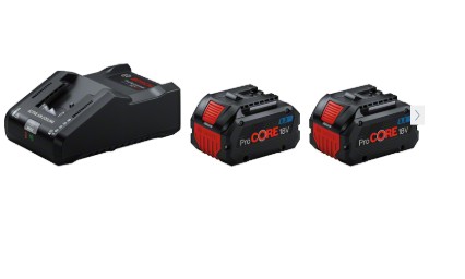KIT BOSCH 2 BATTERIE 8AH +CARIC.GAL18V-160   1600A02T5P
