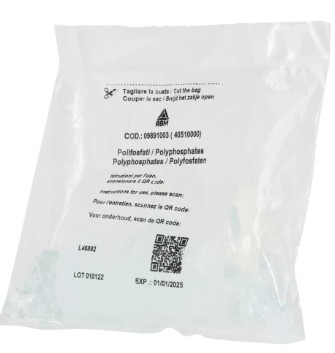 RICARICA X FILTRO CALDAIA 1/2 *RBM* *DP1* IN POLIFOSFATI IN CRISTALLI ALIMENTARI ALLO