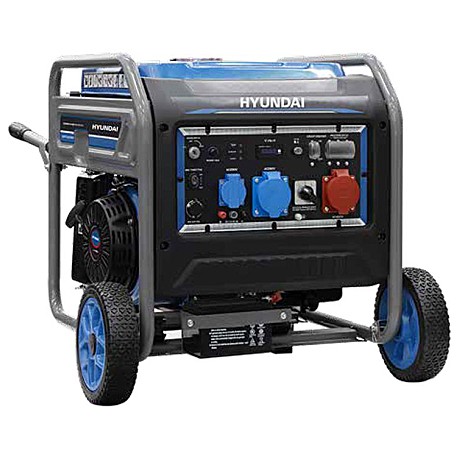 GRUPPO ELETTROGENO HYUNDAI(INVERTER) 8KW     65360 FULL POWER BENZINA 220/380V