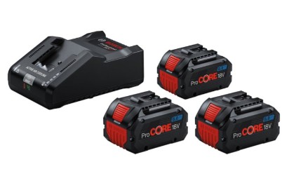 KIT BOSCH 3 BATTERIE 8AH +CARIC.GAL18V-160   0615A5004Y