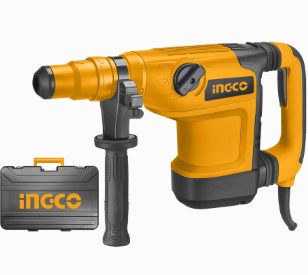 MARTELLO DEMOLITORE INGCO SDS MAX 1200W      RH1200428 C/VALIGETTA  PERFORATORE