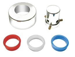 CAPPUCCIO UNIVERSALE IN KIT PER RUBINETTI E  VALVOLE A SFERA AD INCASSO ART.CAU01PLUS