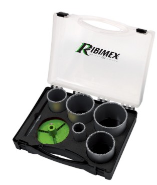 FRESA DIAMANTATA SET 5PZ IN ACCIAIO AL CARBONPRSCDX5/M  (33-53-67-73-83)