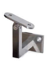 E036510 REGGIC A PARETE C/SNODO X TUB.40X40X2AISI 316