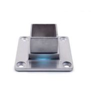 E4701 ELEM.ANCORAG.TUBO 40X40X2 BASE Q80X2   AISI 316