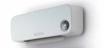 TERMOVENTILATORE*CALDO SKY B*SPLIT PARETE BLURESISTENZA CERAMICA C/TELECOMANDO E DISPLAY