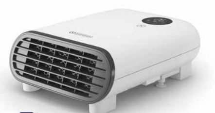 TERMOVENTILATORE*CALDO DUO*POT.1000/2000W    DOPPIA INSTALLAZIONE DA TAVOLO E PARETE