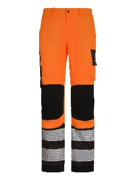 PANTALONE ARANCIO-GRIGIO ALTA VISIB.INVERNALEPROFLEX