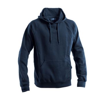 MAGLIA INVERNALE FELPA CON CAPPUCCIO BLU     FLP6620001