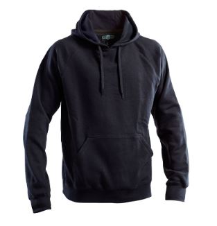 MAGLIA INVERNALE FELPA CON CAPPUCCIO NERO    FLP6620011