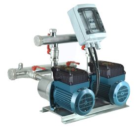 GRUPPO GEMMELLARE CALPEDA INVERTER *BSM2V 2  META (HP1.8+1.8HP)C/QUADRO V.230/50 MONOFASE