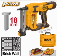 CHIODATRICE PER CALCESTRUZZO A BATTERIA      SOLO MACCHINA CON 200 CHIODI 18 CSTLI3805