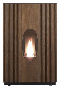 STUFA IDRO VENTIL.C.T.L 16KW *ELODIE* SLIM   PULIZIA AUTOMATICA BRACIERE,DOPPIA PORTA