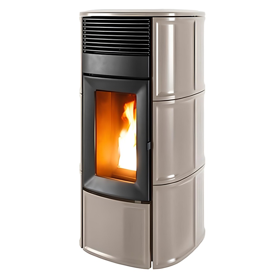 STUFA IDRO VENTIL.*MCZ* *SUITE HYDRO 24,2KW* RIVESTIMENTO IN CERAMICA CLASSE A++ 5STELLE