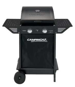 BARBECUE *XPERT 100L PLUS* 2 RIPIANI LATERAL.SISTEMA ROCCIA LAVICA CON COPERCHIO FORNO E