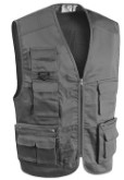 GILET STAR GRIGIO
