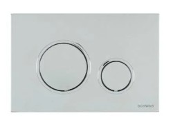 PIASTRA CROMO LUC.VELA DUO PER CASSET.SCHWAB COD. P47-0120-0253