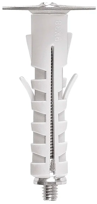 BLISTER TASSELLO NYLON 09X40 C/VITE CF.6PZ   TECFI BLSAY0109040