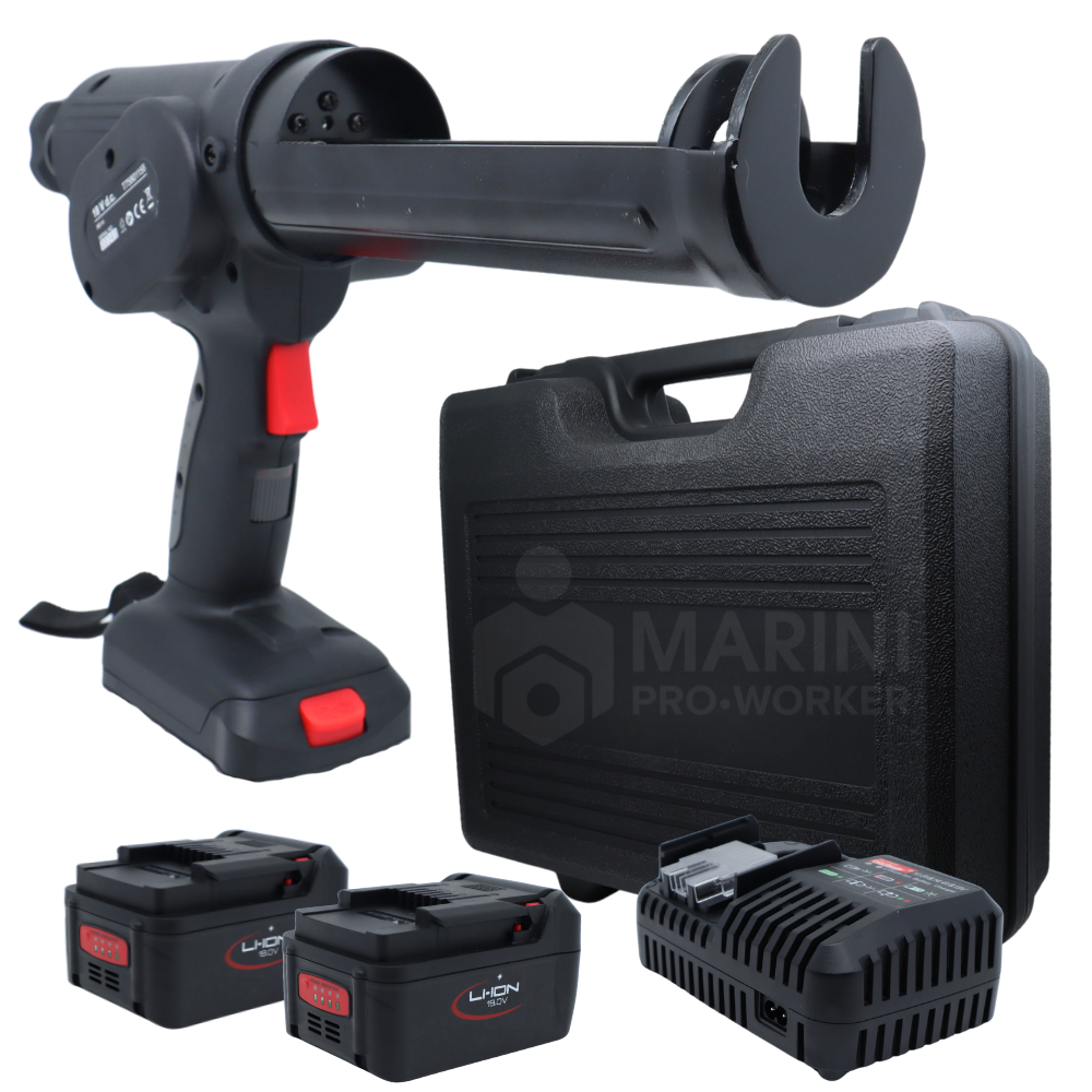 PISTOLA FISSAGGIO CHIMICO COAX A BATTERIA    COMPLETA DI N.2 BATTERIE 7,2 VOLT