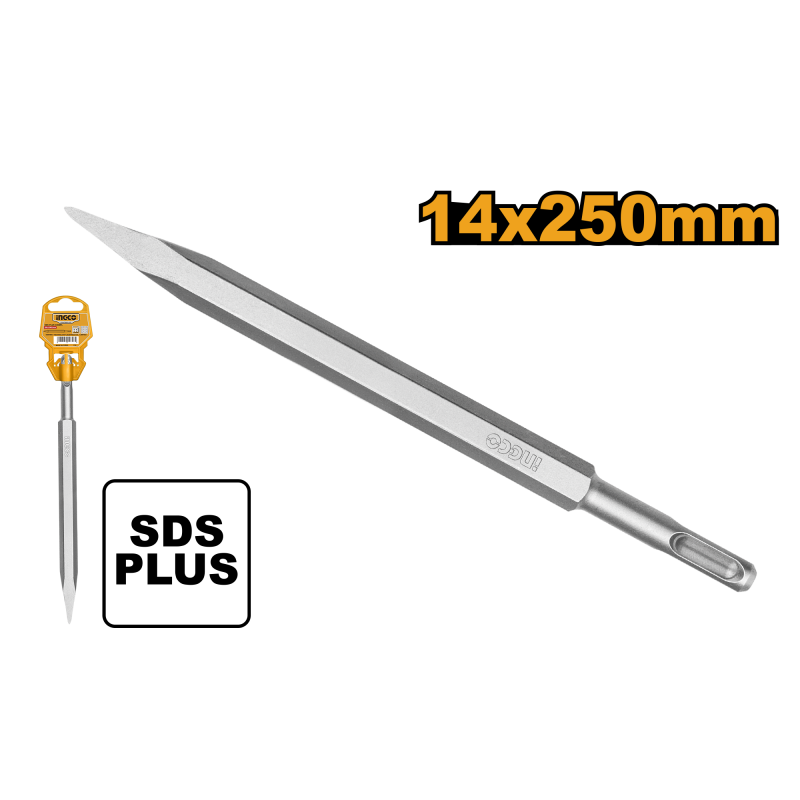 SCALPELLO INGCO PUNTA SDS PLUS 14X250        DBC0112501