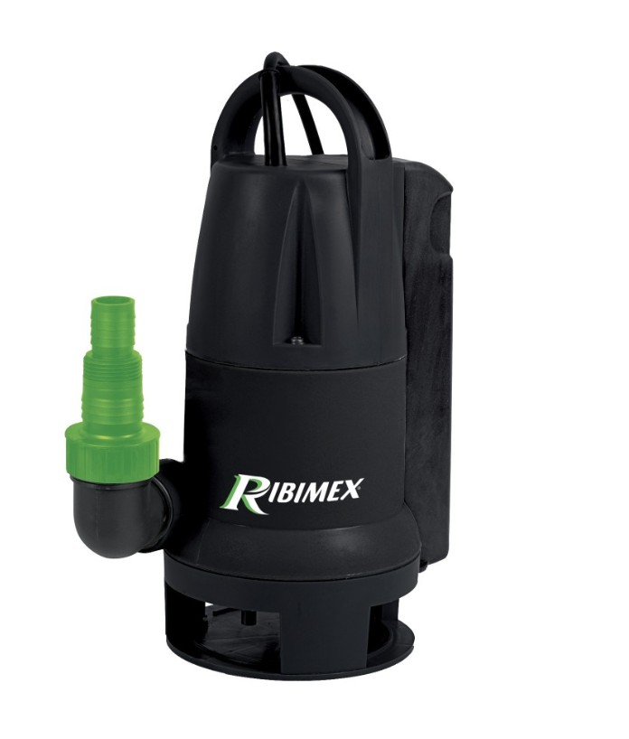 POMPA SOMMERSA RIBIMEX 550W PRPVC550CA       PREVALENZA 7MT , ASPIRAZIONE FINO A 90MM