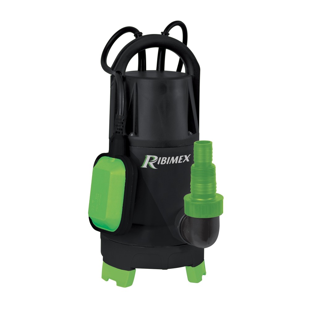 POMPA SOMMERSA RIBIMEX 750W PRPVC755CC       PREVALENZA 7MT , ASPIRAZIONE FINO A 5MM